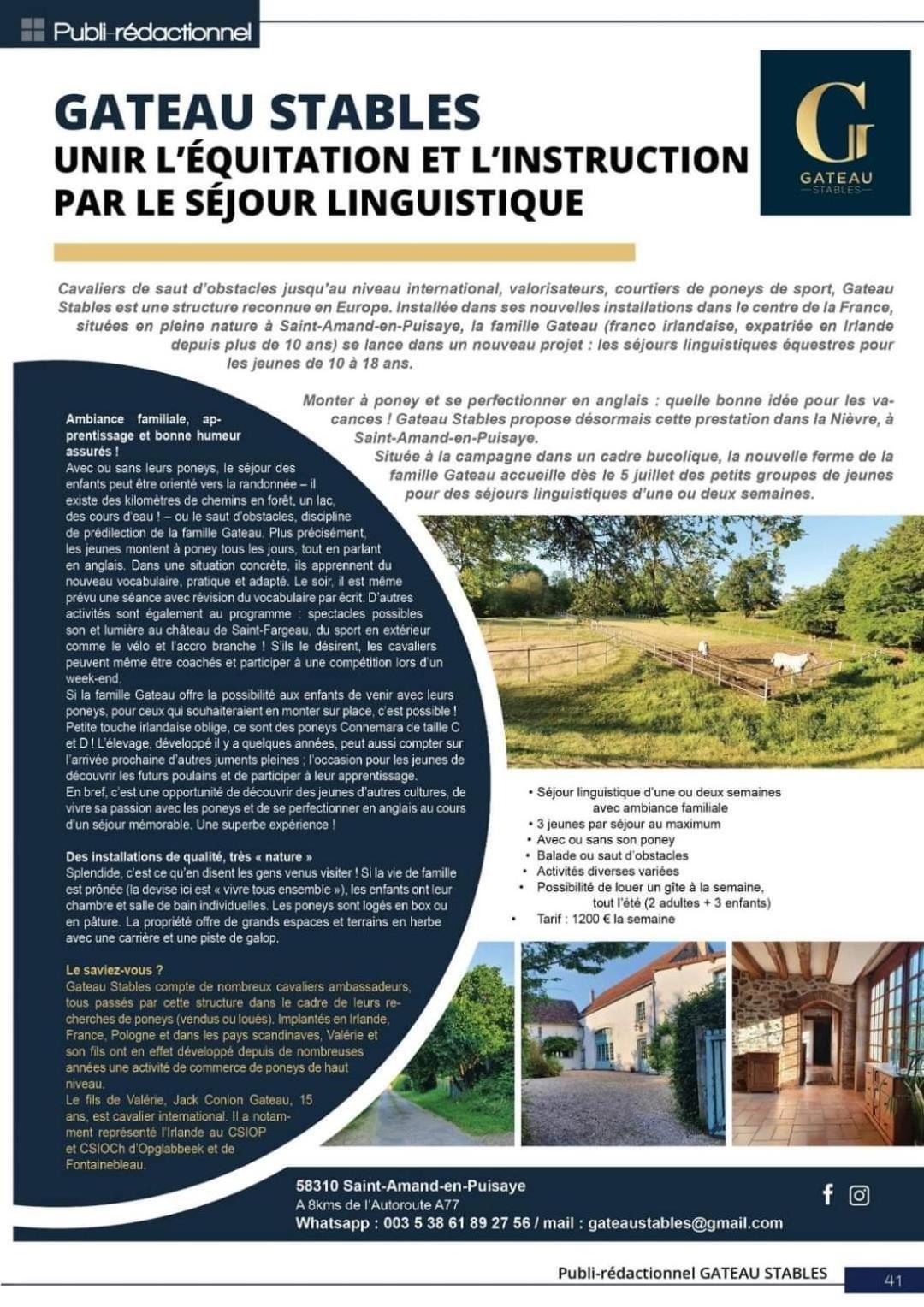 Saint-Amand-en-Puisaye Ferme Equestre & Chambres D'Hotes Gateau Stables Proche Guedelon المظهر الخارجي الصورة